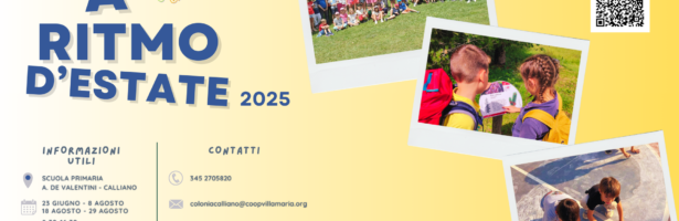 Colonia estiva “A ritmo d’estate 2026” a Calliano