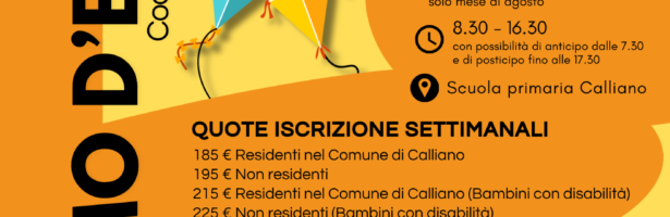 Colonia estiva “A ritmo d’estate 2026” a Calliano